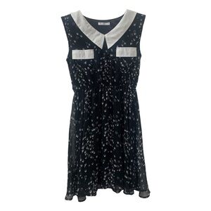 Bird Print Women’s Small Dress
